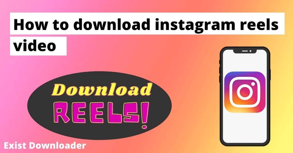 Download Instagram Reels video (Insta Reel Downloader)