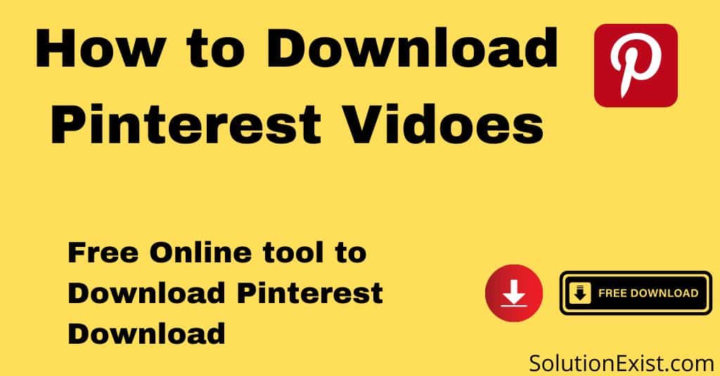 Pinterest Video Downloader - Download Pinterest Videos & Gif's Online