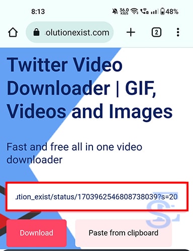 Twitter GIF downloader iPhone