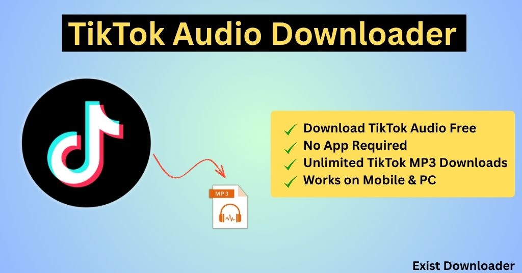 Téléchargeur audio TikTok